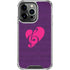 Purple Musical Notes iPhone 16 Pro Clear Case